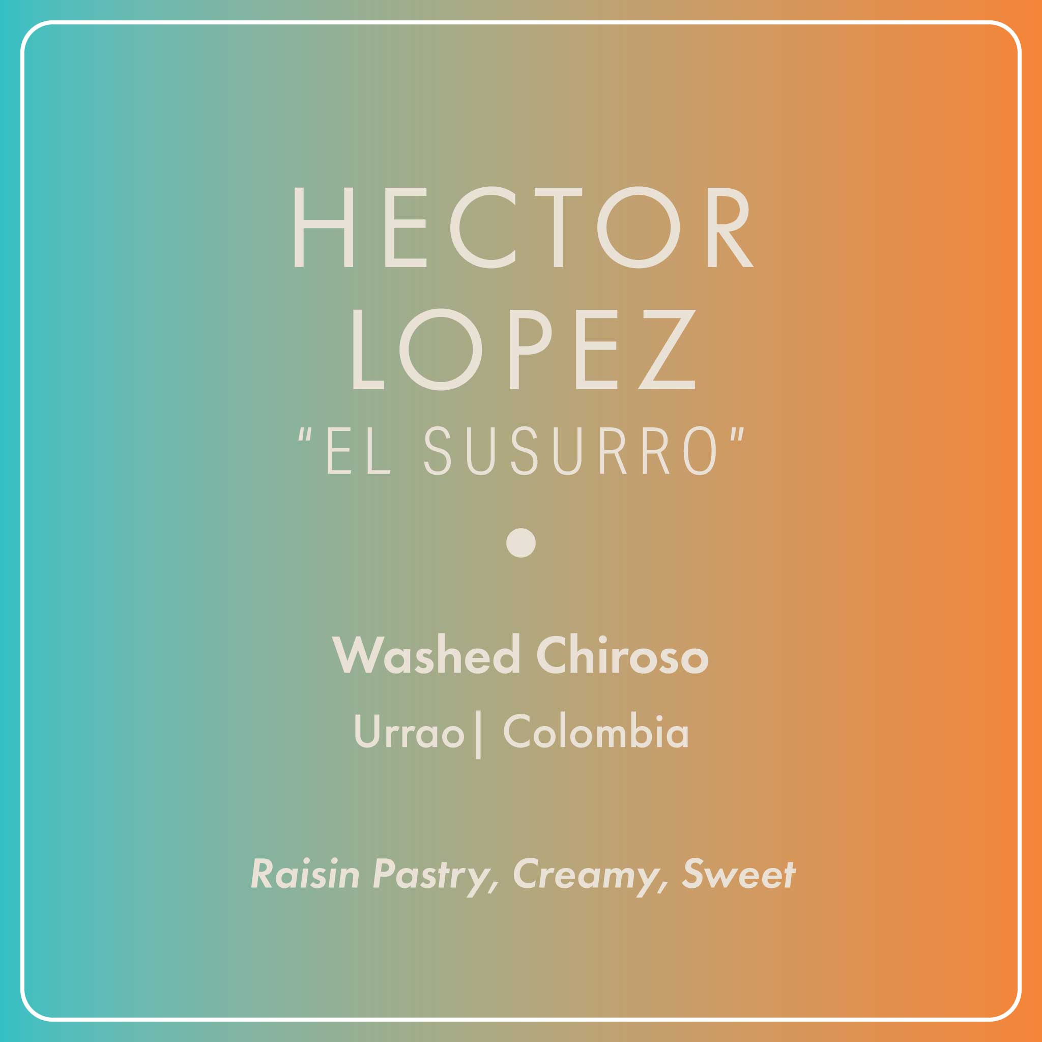 Hector Lopez "El Susurro"